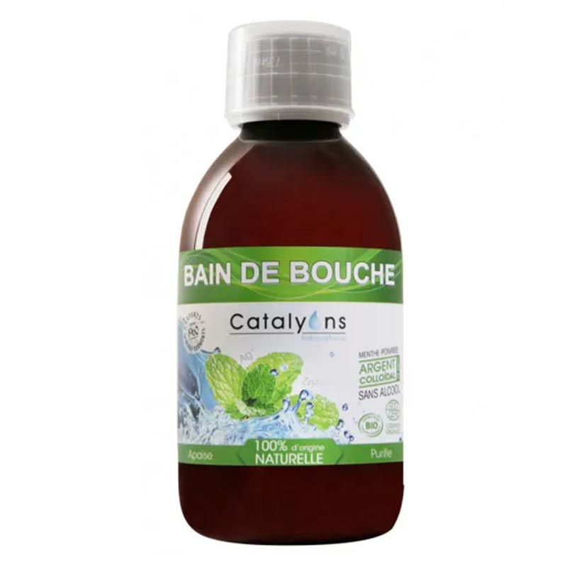 Bain de bouche argent colloïdal 250 ml Catalyons Laboratoire