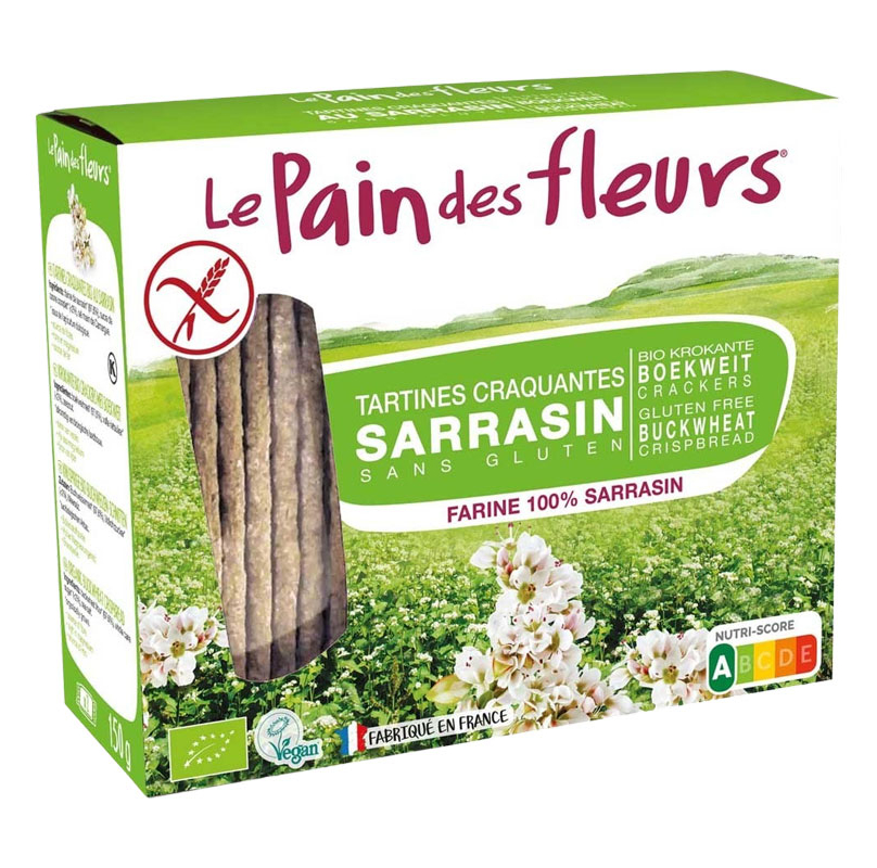 Tartines Craquantes Au Sarrasin Sans Gluten G Le Pain Des Fleurs