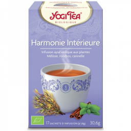 Infusion Aux Plantes Harmonie Intérieur Bio 17 Sachets 1,8g YOGI TEA