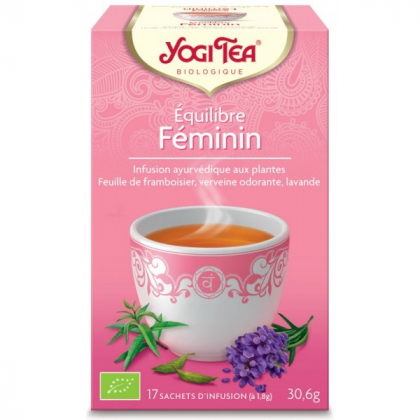 Infusion Équilibre Féminin Bio 17 Sachets 1,8g YOGI TEA