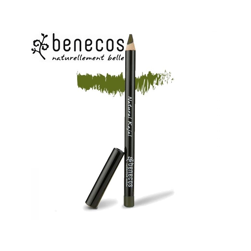 Crayon Naturel Contour Des Yeux Vert Olive Bio Benecos Regard Intense