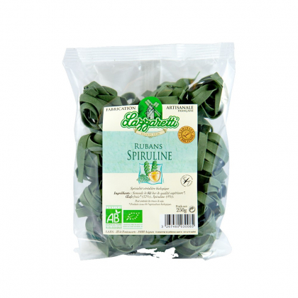 Rubans à la spiruline 250g - Lazzaretti