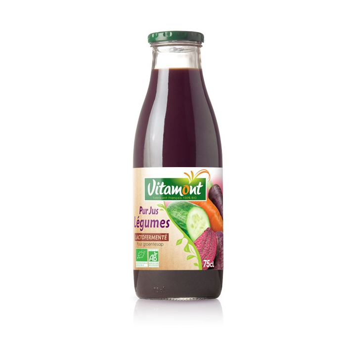 Pur jus de légumes lactofermenté - 75cL