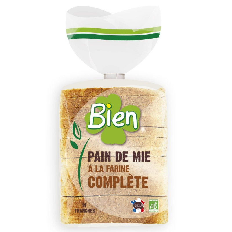 PAIN DE MIE COMPLET - Biofournil