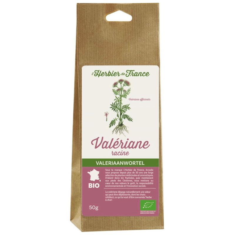 INFUSION VALÉRIANE BIO 50G L HERBOTHICAIRE