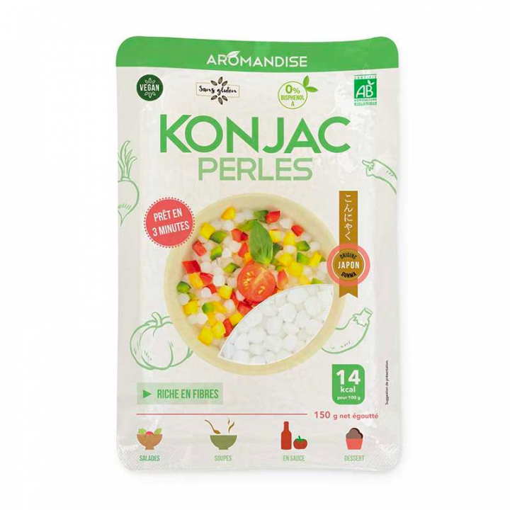 Perles de konjac et riz - 150g