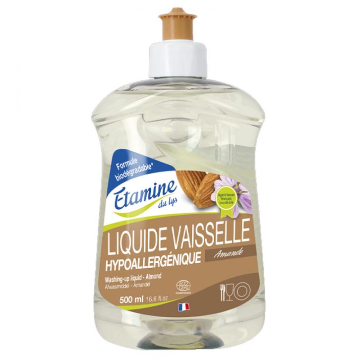 Liquide Vaisselle Dégraisse Peaux Sensibles Hypoallergénique