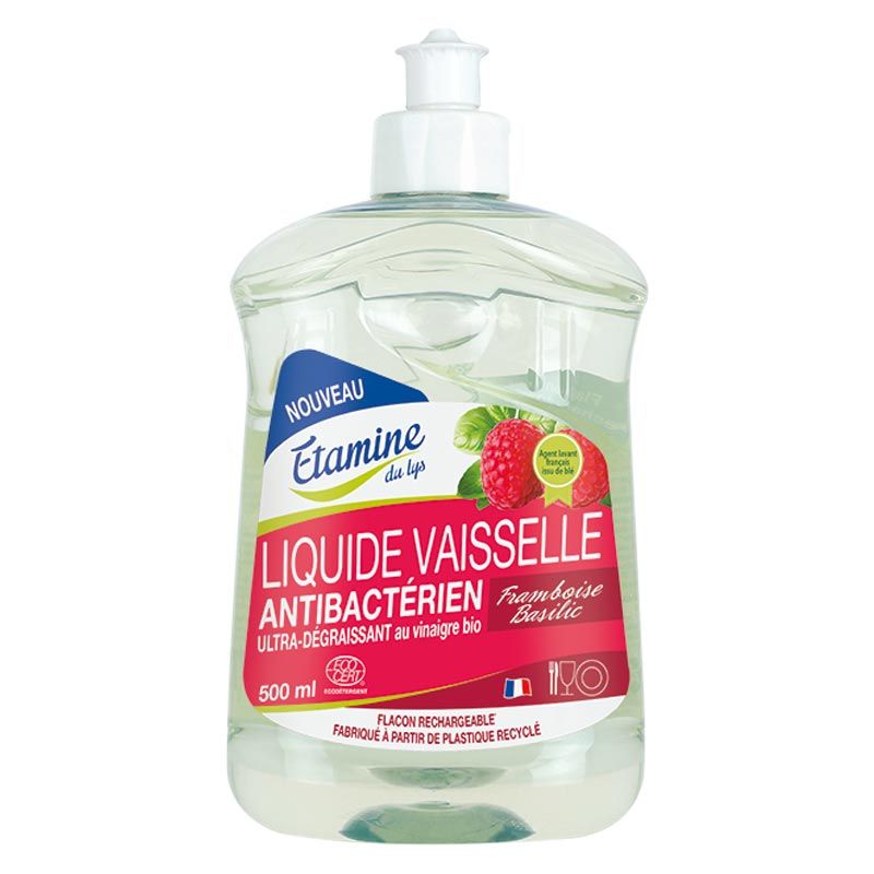 Liquide vaisselle Bio à l'extrait de citron - 500 ml