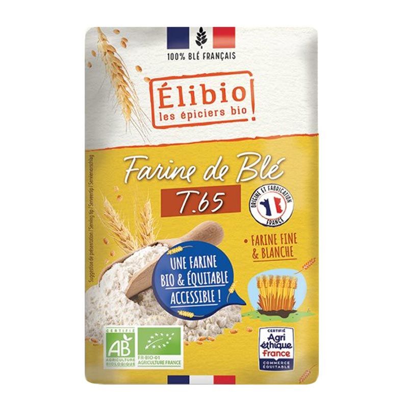 Farine Fine de Blé T55-65 Bio - 1kg