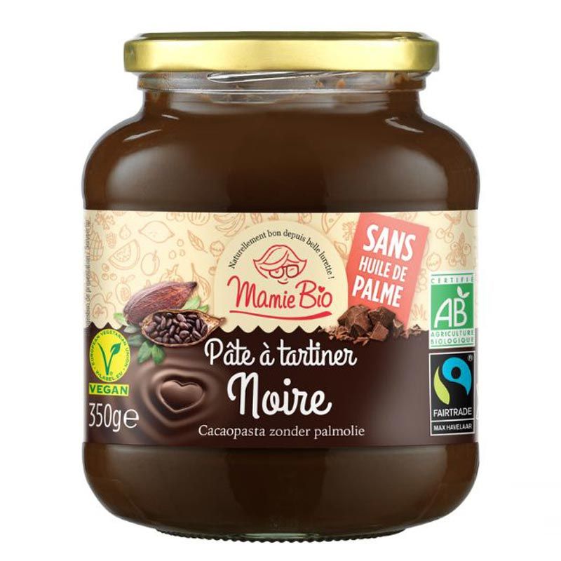 Pâte à tartiner bio - Chocolat noir - 350g