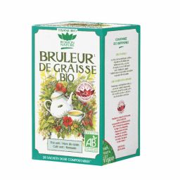 Infusion bio - Brûle graisse - Boite de 20 sachets