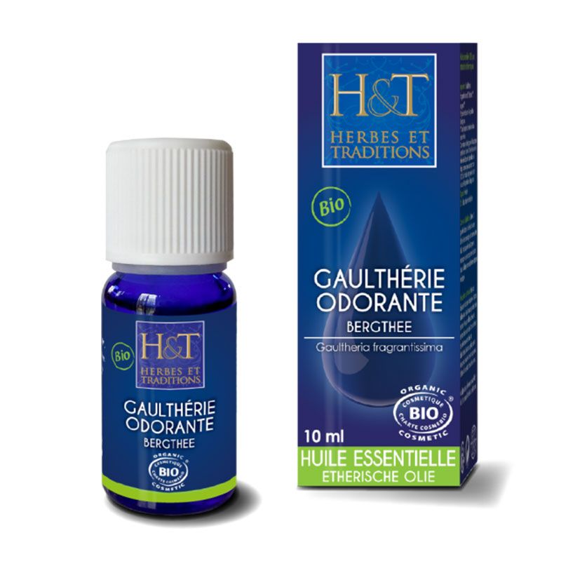 Huile essentielle Gaulthérie odorante bio Naturactive - flacon de 10ml