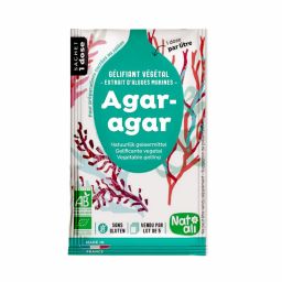 Agar-Agar bio - Lot de 5x4g