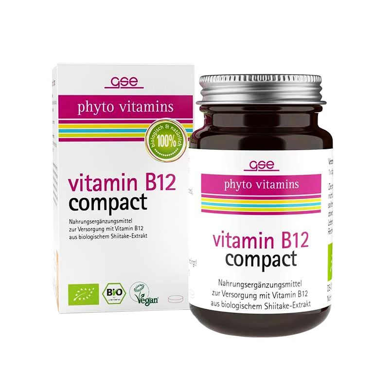 Vitamine B12 Compact Bio - 120 Gélules | GSE Laboratoire | Belvibio.com