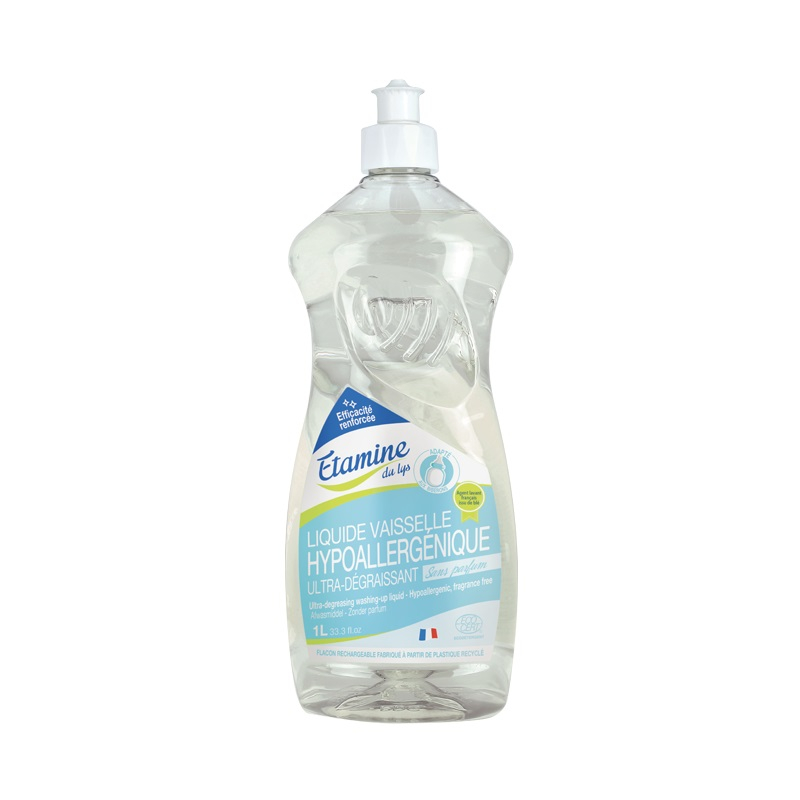 Liquide vaisselle 2 en 1 - Vaisselle & mains - Certifié Ecocert