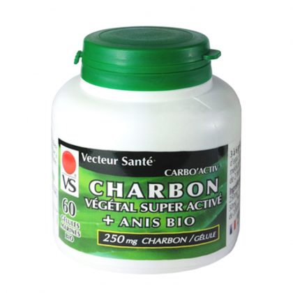 Charbon végétal super activé poudre 150g - Destination BIO
