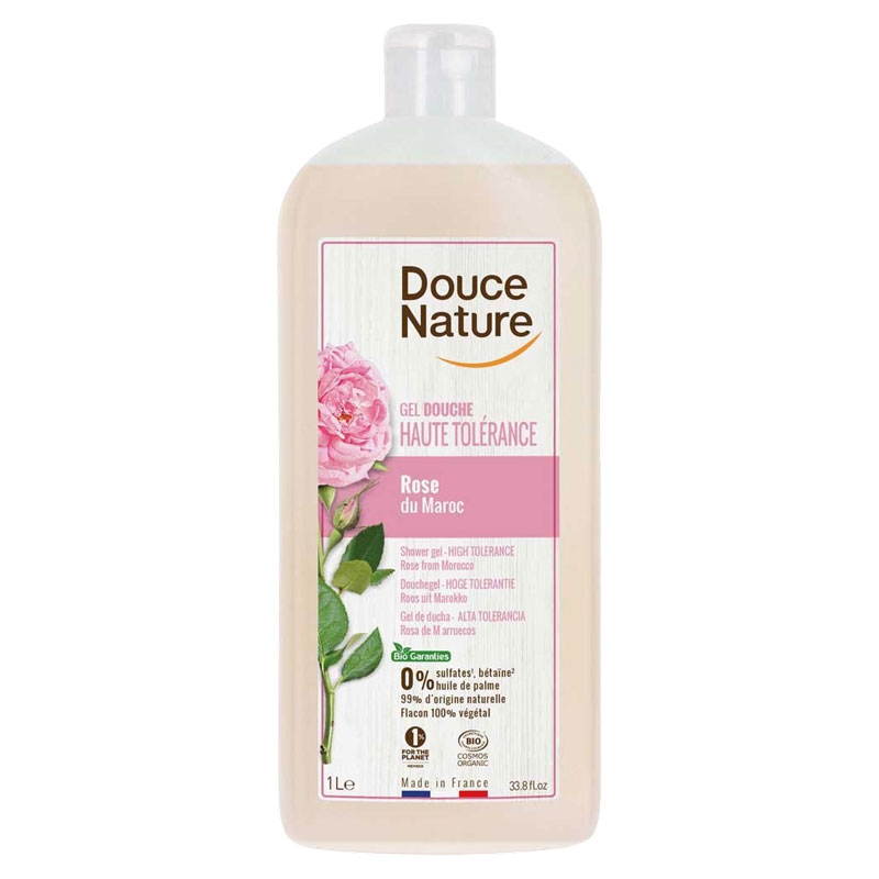 Gel douche haute tolérance à la Rose de Damas - 1L