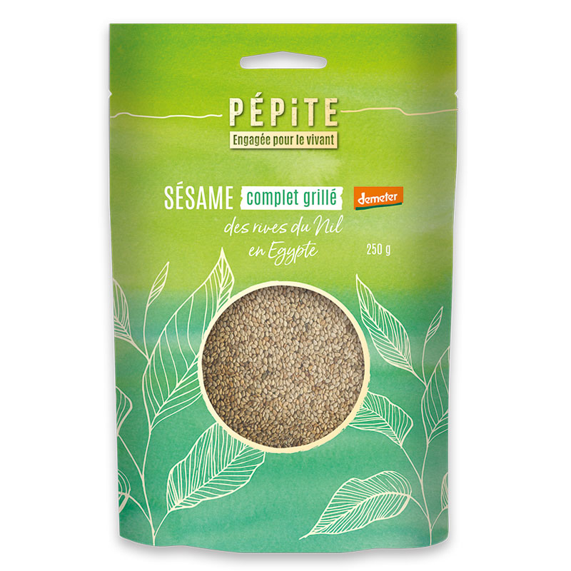 Graines de sésame complet grillées - 250g