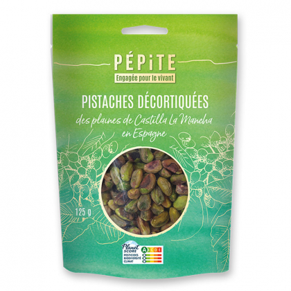 Pistaches décortiquées - 125g