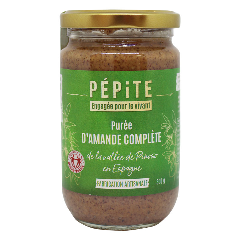 Purée d'amandes complètes - 300g