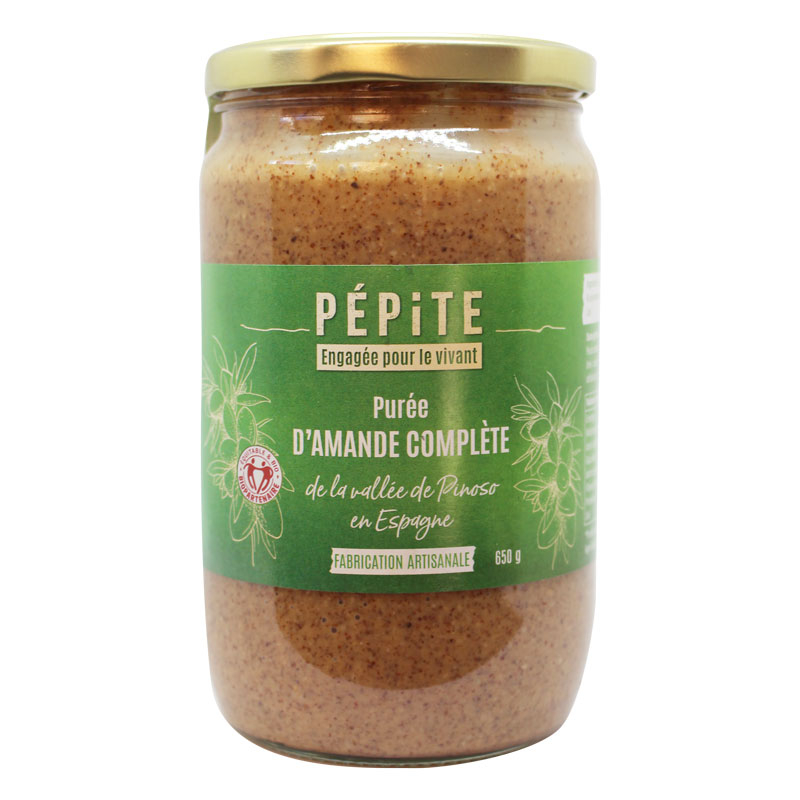 Purée d'amandes complètes - 650g