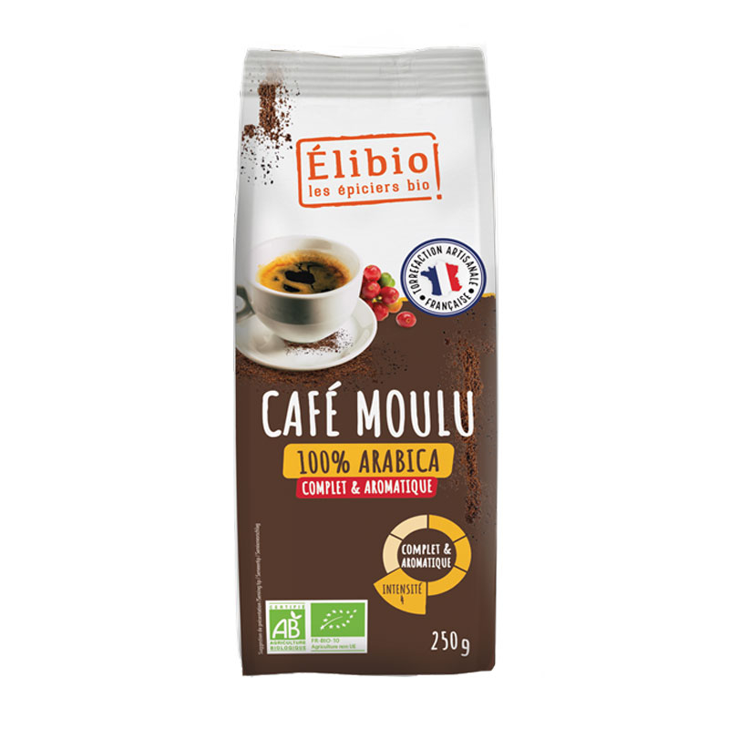 Café moulu 100% arabica - 250g