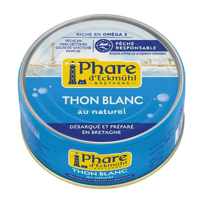 Thon blanc Germon au naturel - 160g