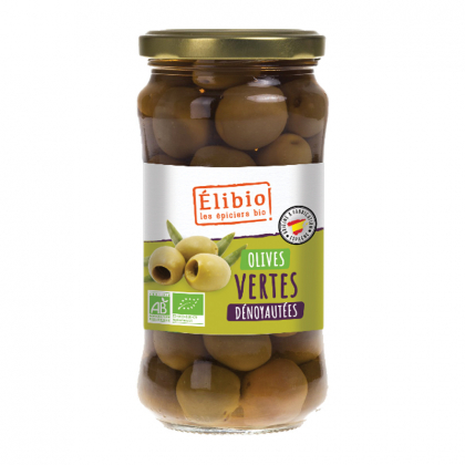 Olives vertes dénoyautées - 350g