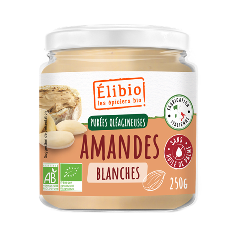 Purée d'amandes blanches - 250g