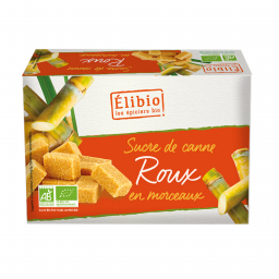 Sucre de canne roux en morceaux - 1kg