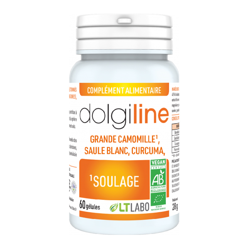 Dolgiline bio - Apaisement des douleurs - 60 gélules