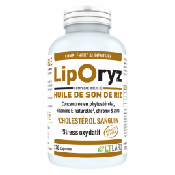 Liporyz - Régulation du cholestérol - 270 capsules