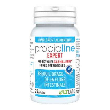 Probioline expert - Flore intestinale - 24 gélules