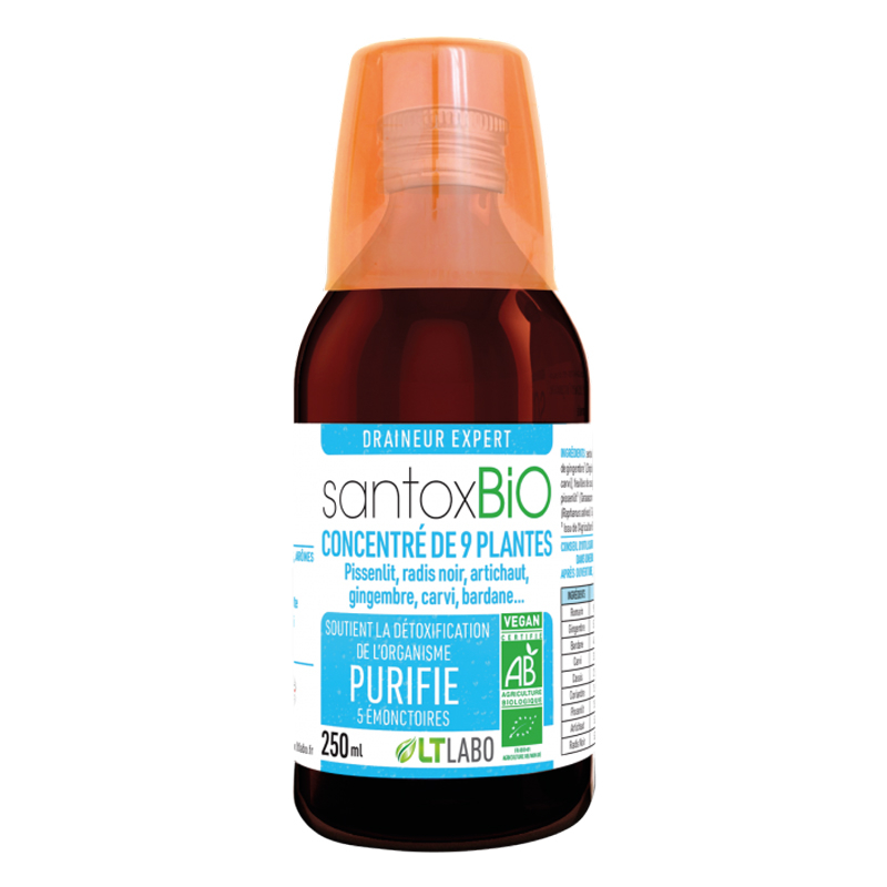 Santox bio - Drainage et détox - 250ml