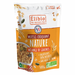 Muesli croquant bio - Nature - 500g