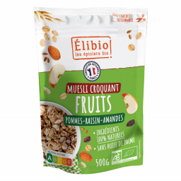 Muesli croquant bio - Fruits - 500g