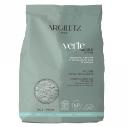 Argile verte surfine - Vrac 300g