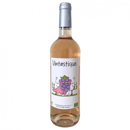 Vintastique - Vin de France rosé bio - 75cl