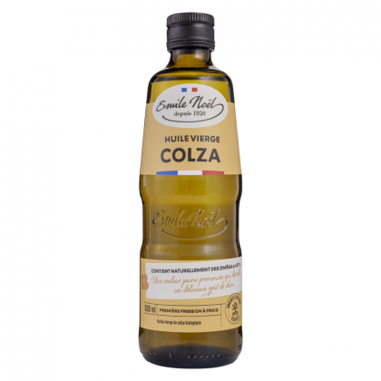 Huile de colza vierge bio - Origine France - 500ml