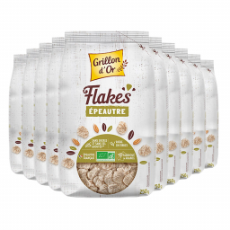 Flakes d'épeautre - Lot de 10x250g