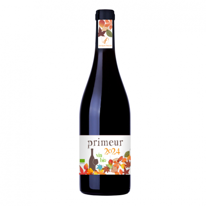 Primeur 2024 - Merlot rouge bio - 75cl