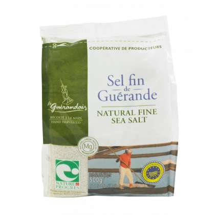 Sel fin de Guérande IGP Nature et Progrès - 500g