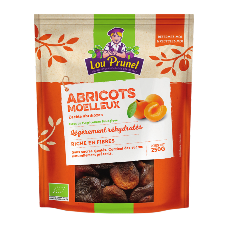 Abricots moelleux bio - 250g