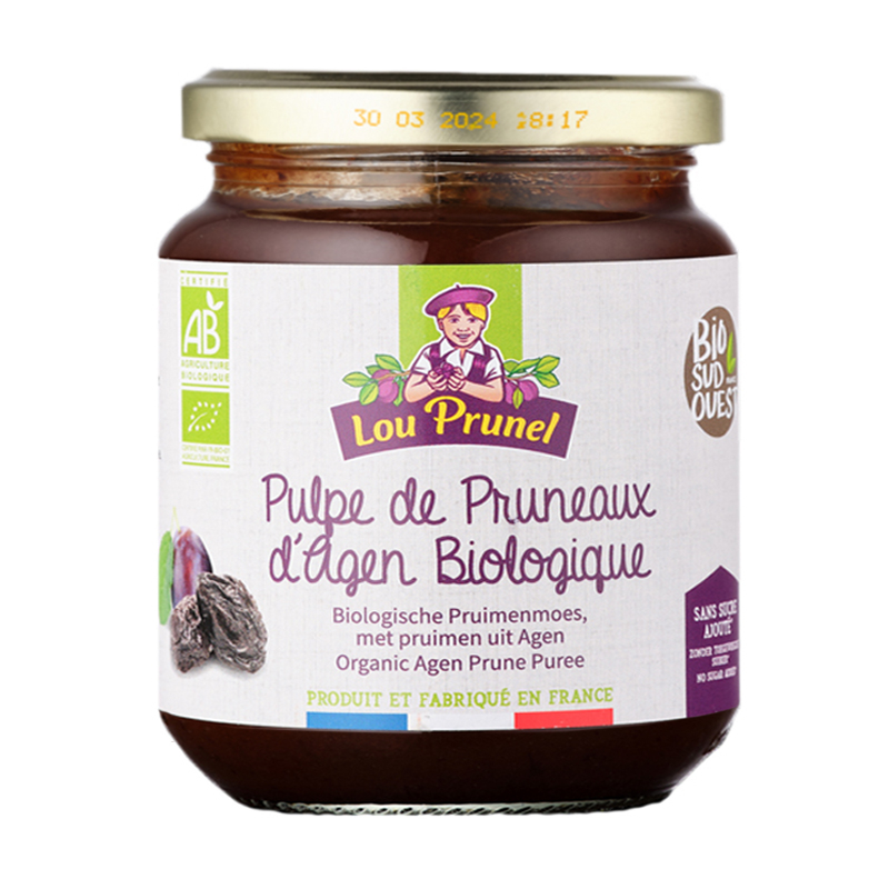 Pulpe de pruneaux d'Agen bio - 225g