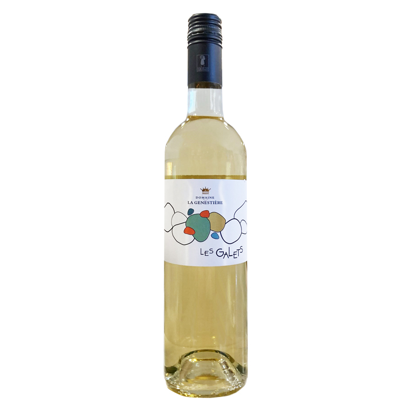 Les Galets blanc bio - IGP Pays d'Oc - Domaine La Genestière - 75cl