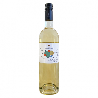 Les Galets blanc bio - IGP Pays d'Oc - Domaine La Genestière - 75cl