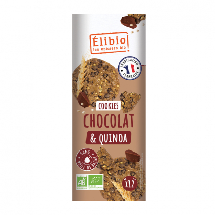 Cookies bio au quinoa et pépites de chocolat - 175g