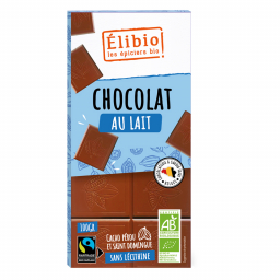 Chocolat au lait bio - 42% de cacao - 100g