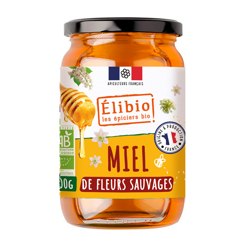 Miel de fleurs sauvages - Origine France - 500g