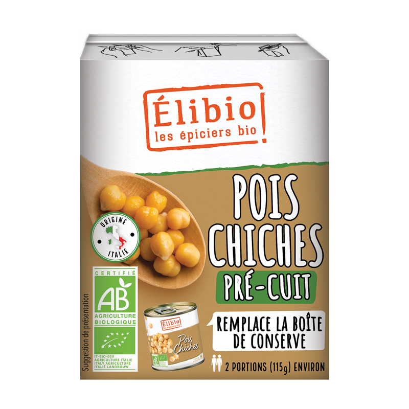 Pois chiches bio - 400g